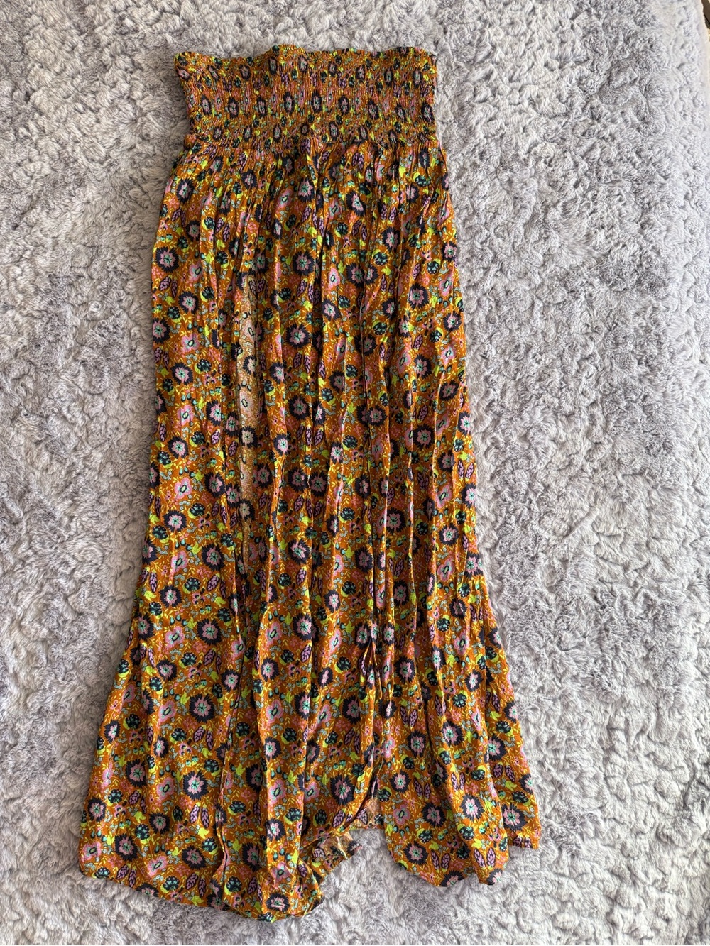 By Anthropologie | Flowy Smocked Cover up | M